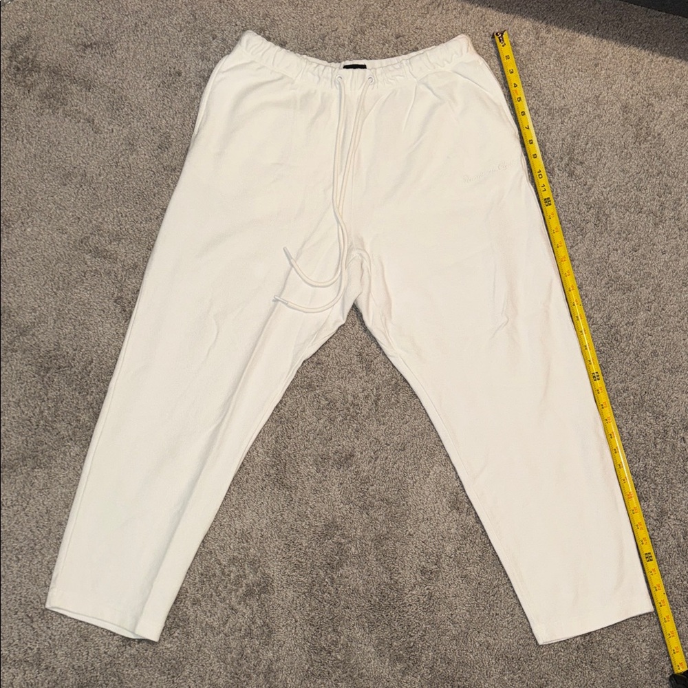 Men's Classic White Joggers